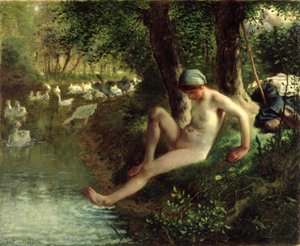 O banhista, 1863